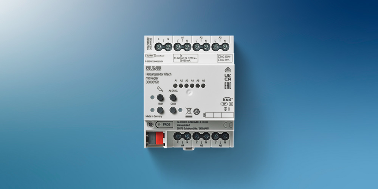 KNX Heizungsaktor 6-fach bei ELGRO GmbH i.L. in Ottobrunn